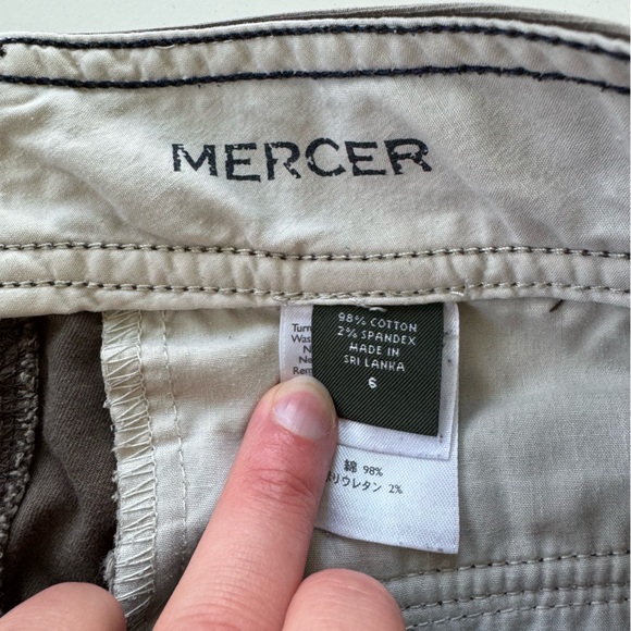 Vintage Eddie Bauer 90s Y2K Mercer Brown Cotton Bermuda Shorts Low Rise Size 6 - Picture 7 of 8